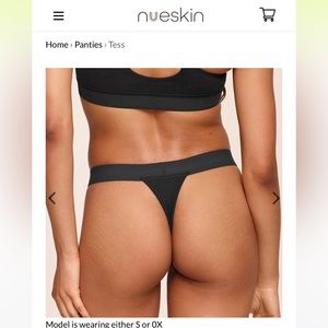 Brandnew Nueskin Black Brief Style Panty
